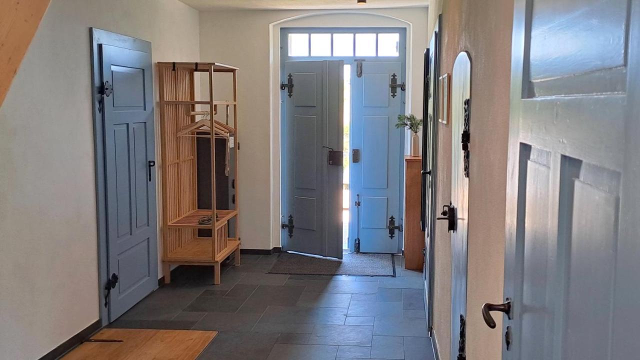 Ferienhaus Fergunna Direkt Am Kammweg Mit Sauna Marienberg Eksteriør bilde